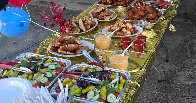 food table