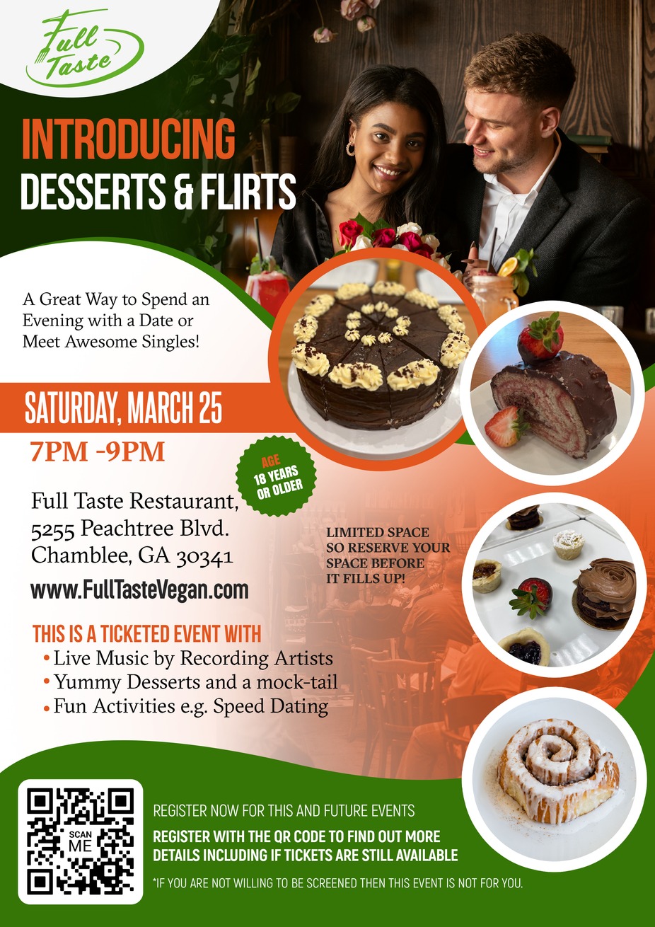 Desserts and Flirts event photo