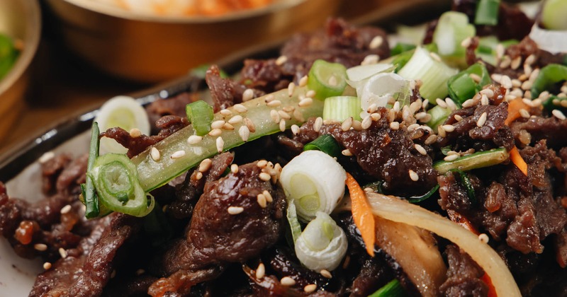 Beef Bulgogi, close-up