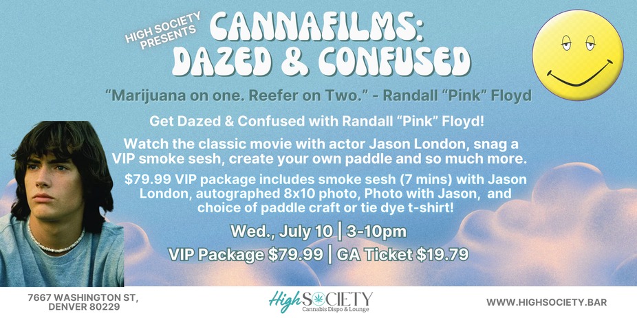 CannaFilms: Dazed & Confused event photo