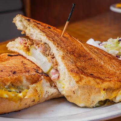 A Cuban sandwich.