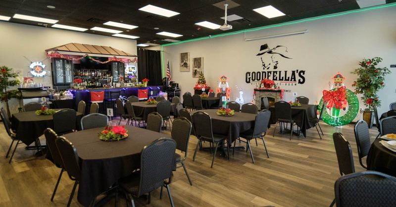 Interior, dining area