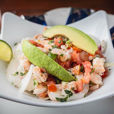 Shrimp Ceviche.