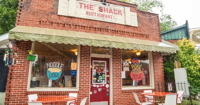 Exterior seating area