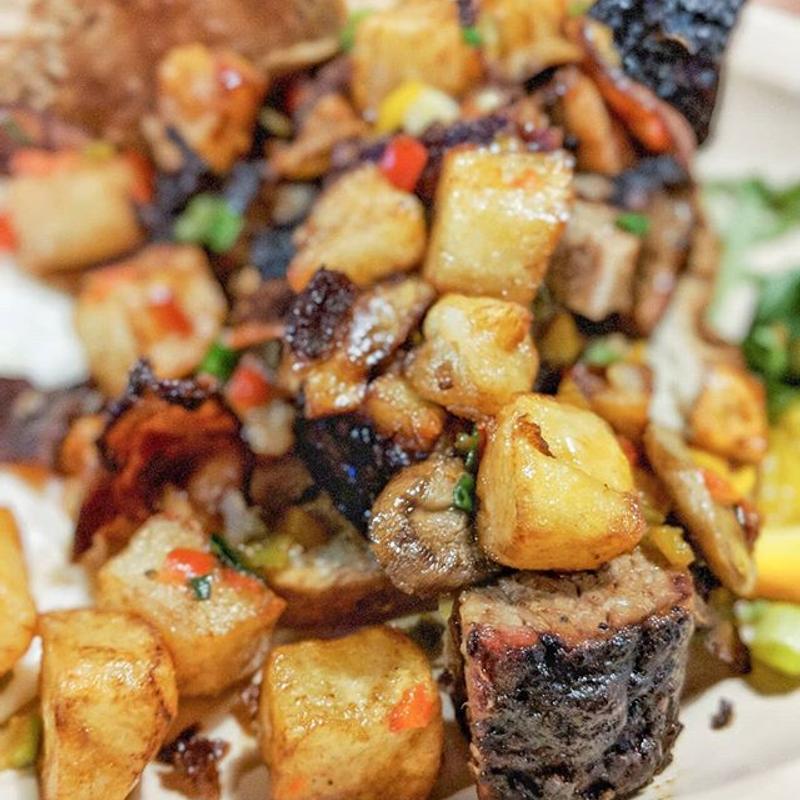 menu item 47 of 92, Burnt End Hash