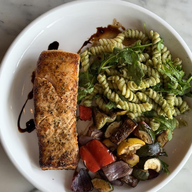 Pan Seared Salmon Plate photo