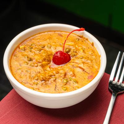 Creamy vegetable curry.