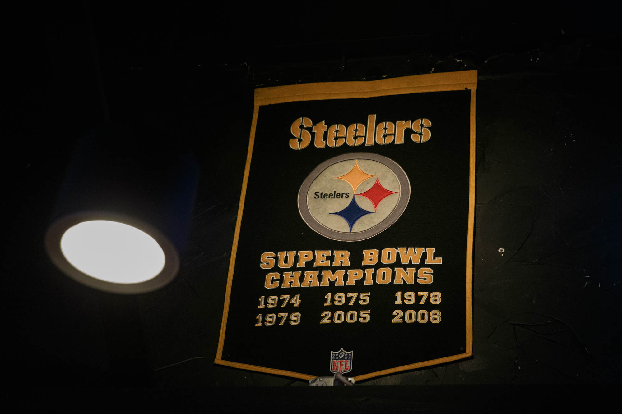 : Pittsburgh Steelers 6 Time Champions Garden Flag and