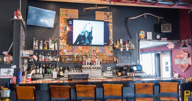 Interior, bar area