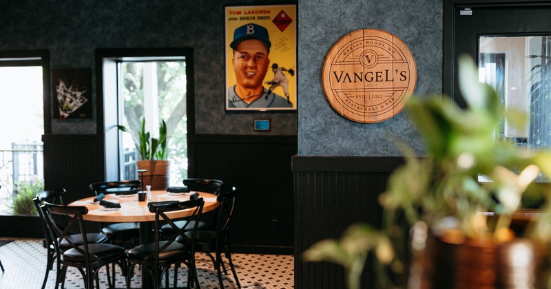 The restaurant's interior