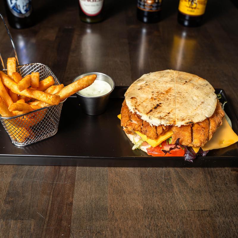 Hot Honey Chicken Arepa photo