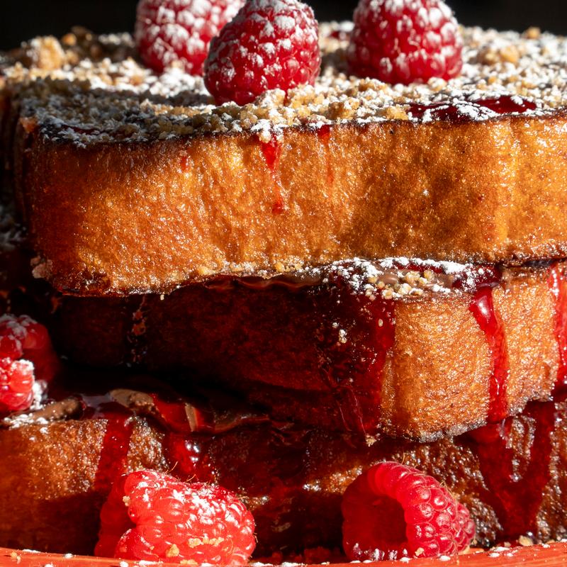 Raspberry Nutella French Toast photo