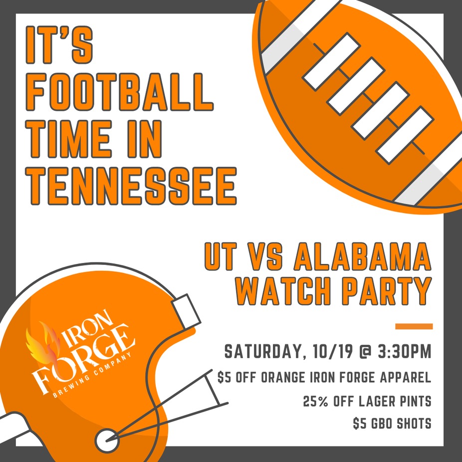 UT vs Alabama Watch Party event photo