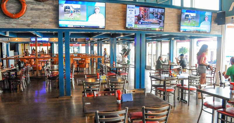 Interior, dining area