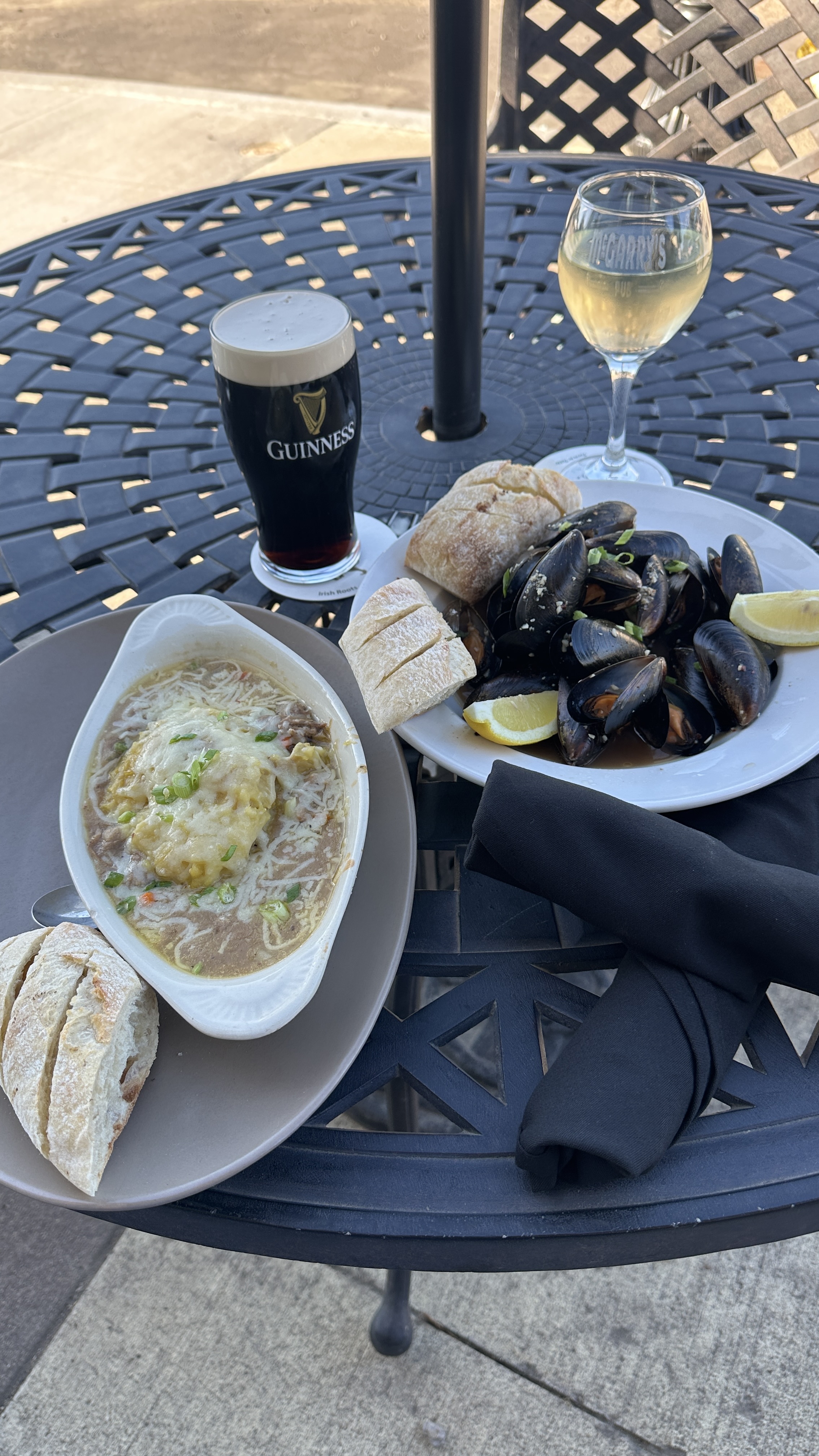 Date night on the Patio