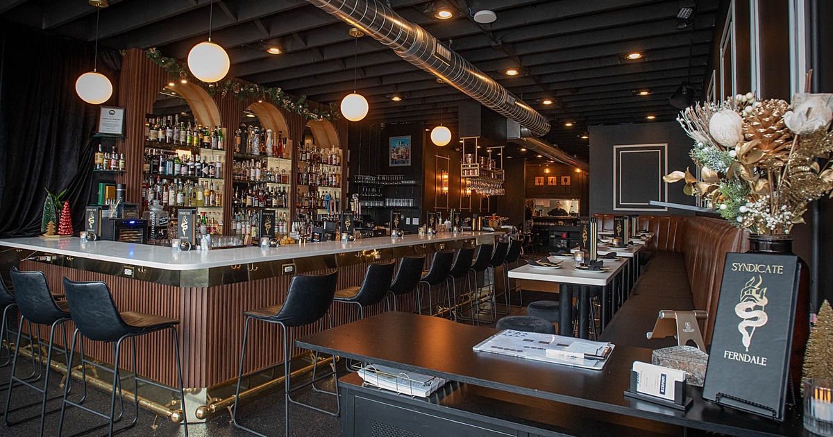 Dining and bar areas