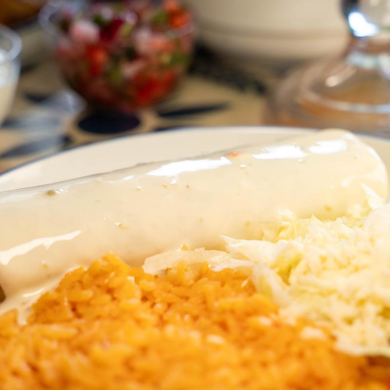 menu item 19 of 77, Burrito Mexicano