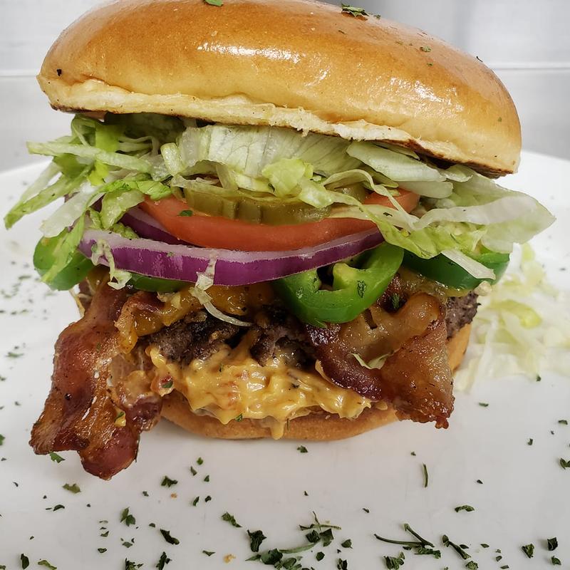 Jalapeno Popper Burger photo