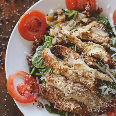 Honey Roasted Pecan Chicken