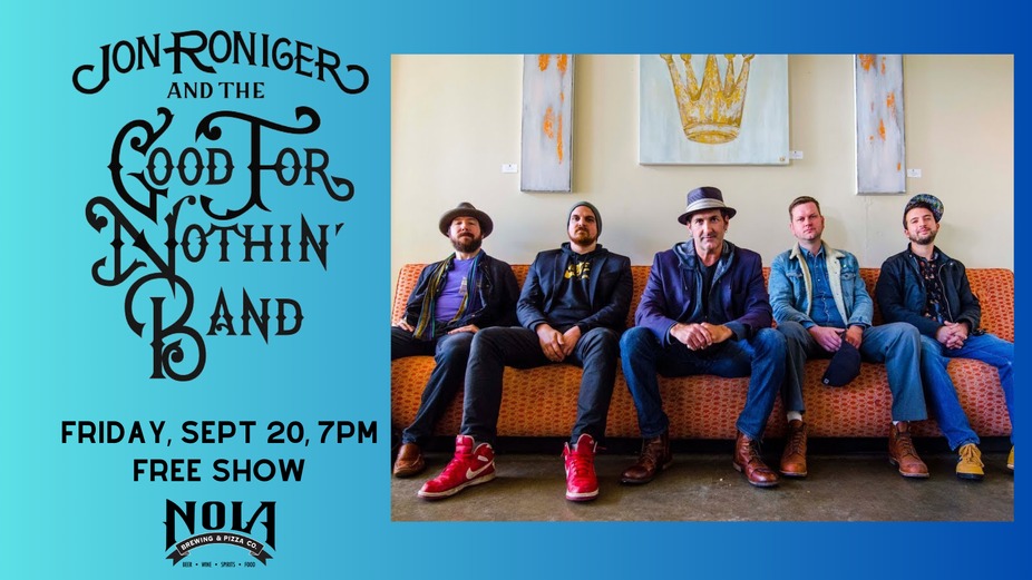 FREE LIVE MUSIC: Jon Roniger & The Good For Nothin'  Band event photo