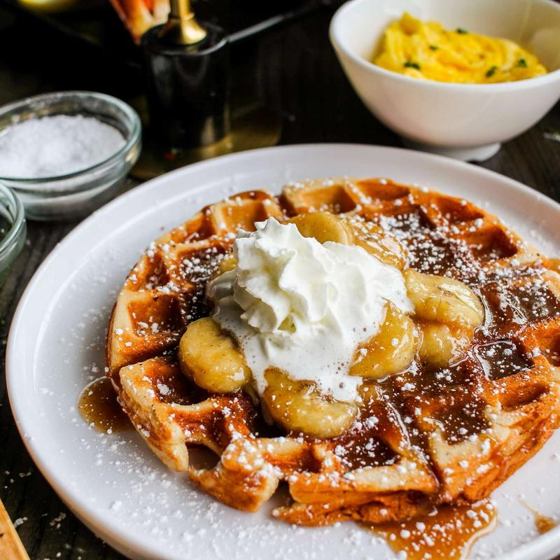 Banana Foster Waffle photo