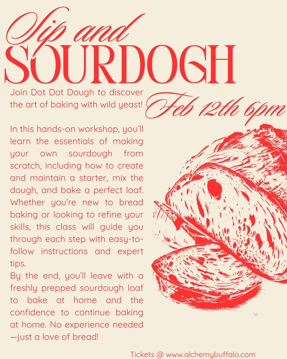 Sip and Sourdough event photo