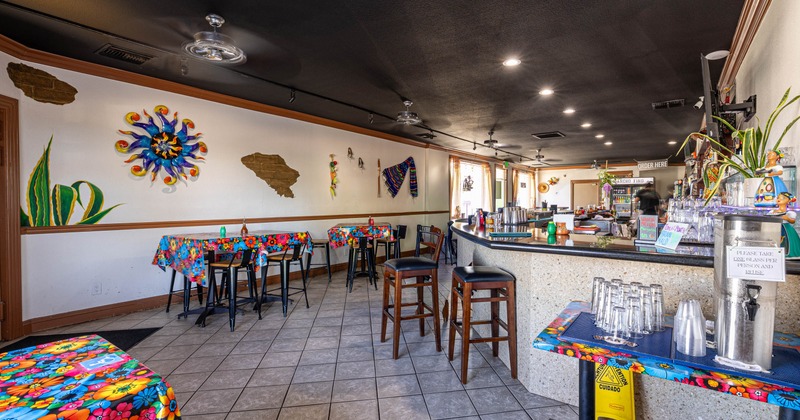 Interior, bar area