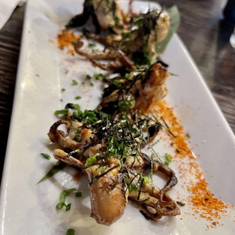 Char Grilled Baby Octopus photo