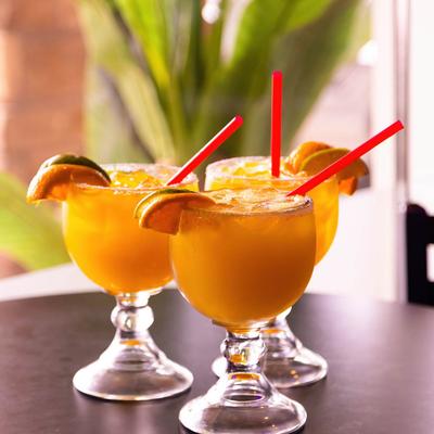 Orange Margaritas.