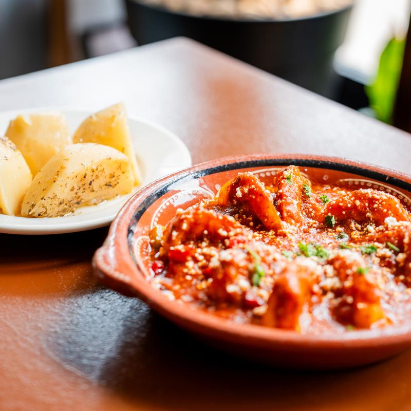 menu item 7 of 15, Garides Saganaki