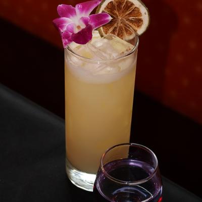 The White Lotus Before poured.