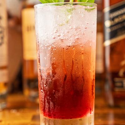 Fruit Punch Mocktail.