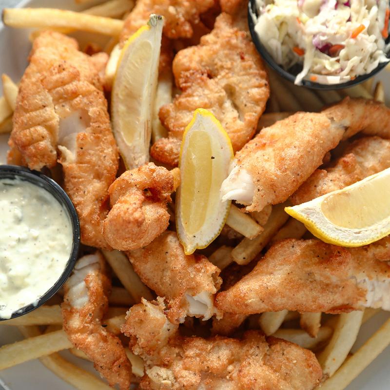 Walleye Fingers & Chips GF photo