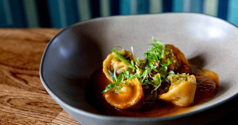 Short rib cappelletti pasta