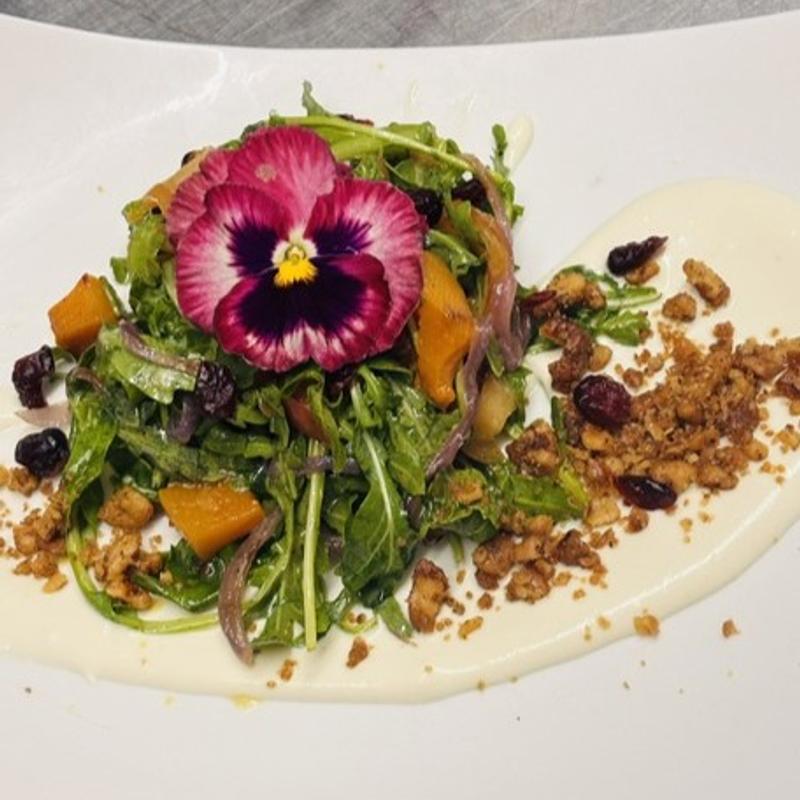 Caramelized Apple & Squash Salad photo