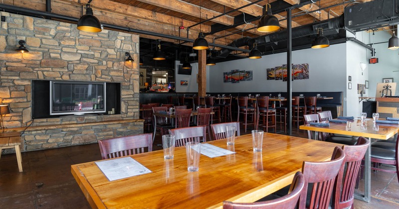 Interior seating area