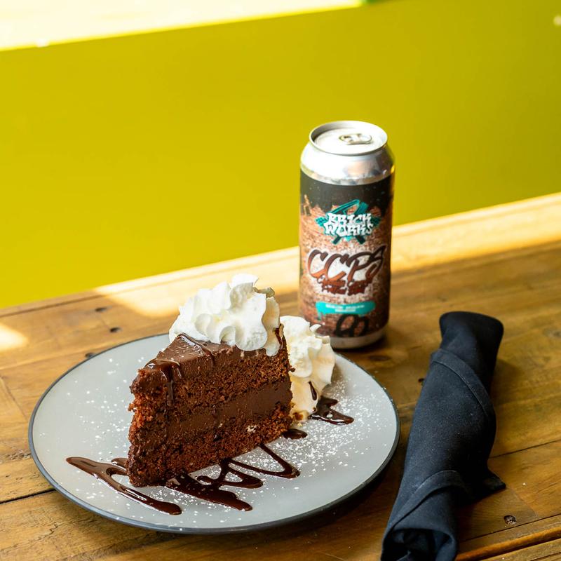 Chocolate Pretzel Stout Cake photo