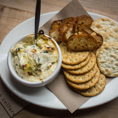 Artichoke spinach dip