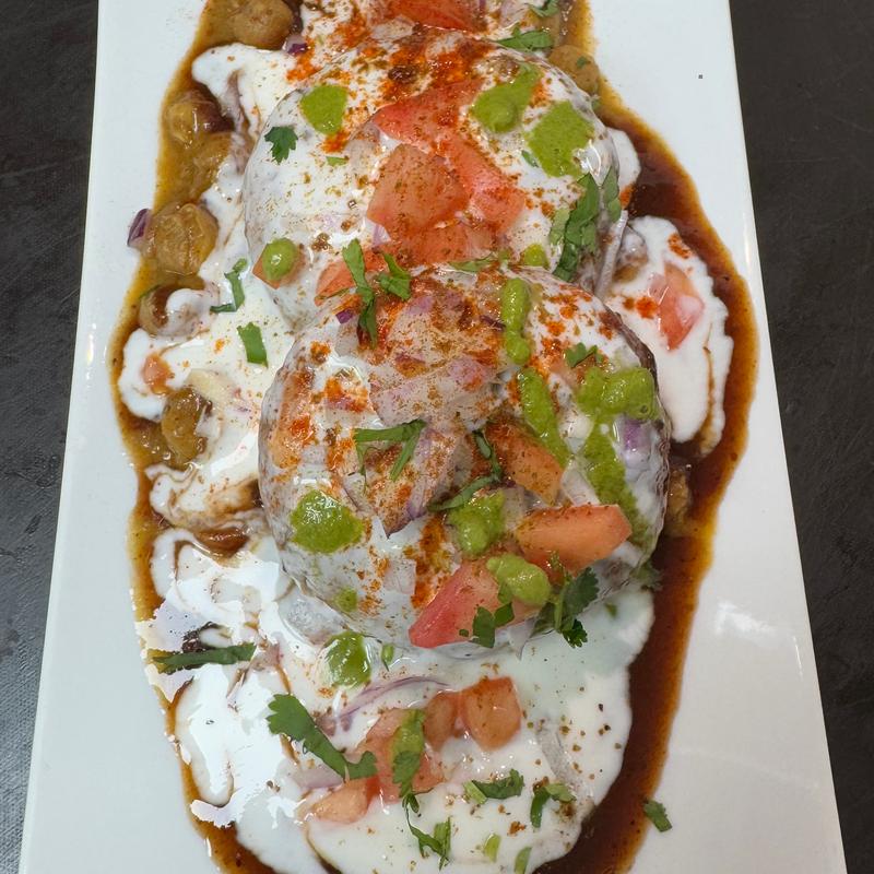 Aloo Tikki Chaat (GF) photo