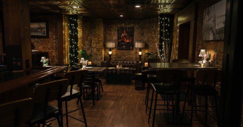 Interior, seating area