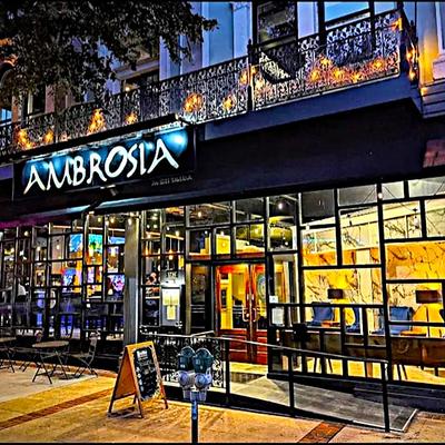 Ambrosia Taverna outside.