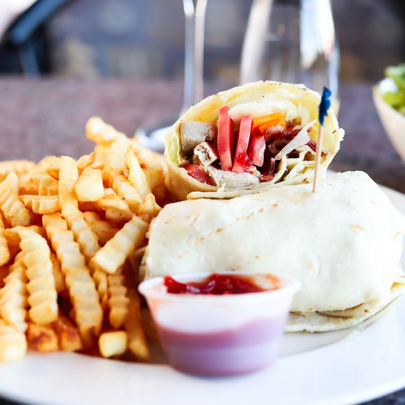 menu item 3 of 4, Chicken Club Wrap