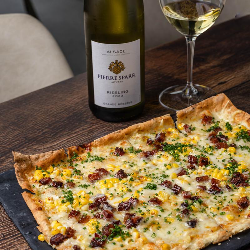 Cream Leek Flatbread photo
