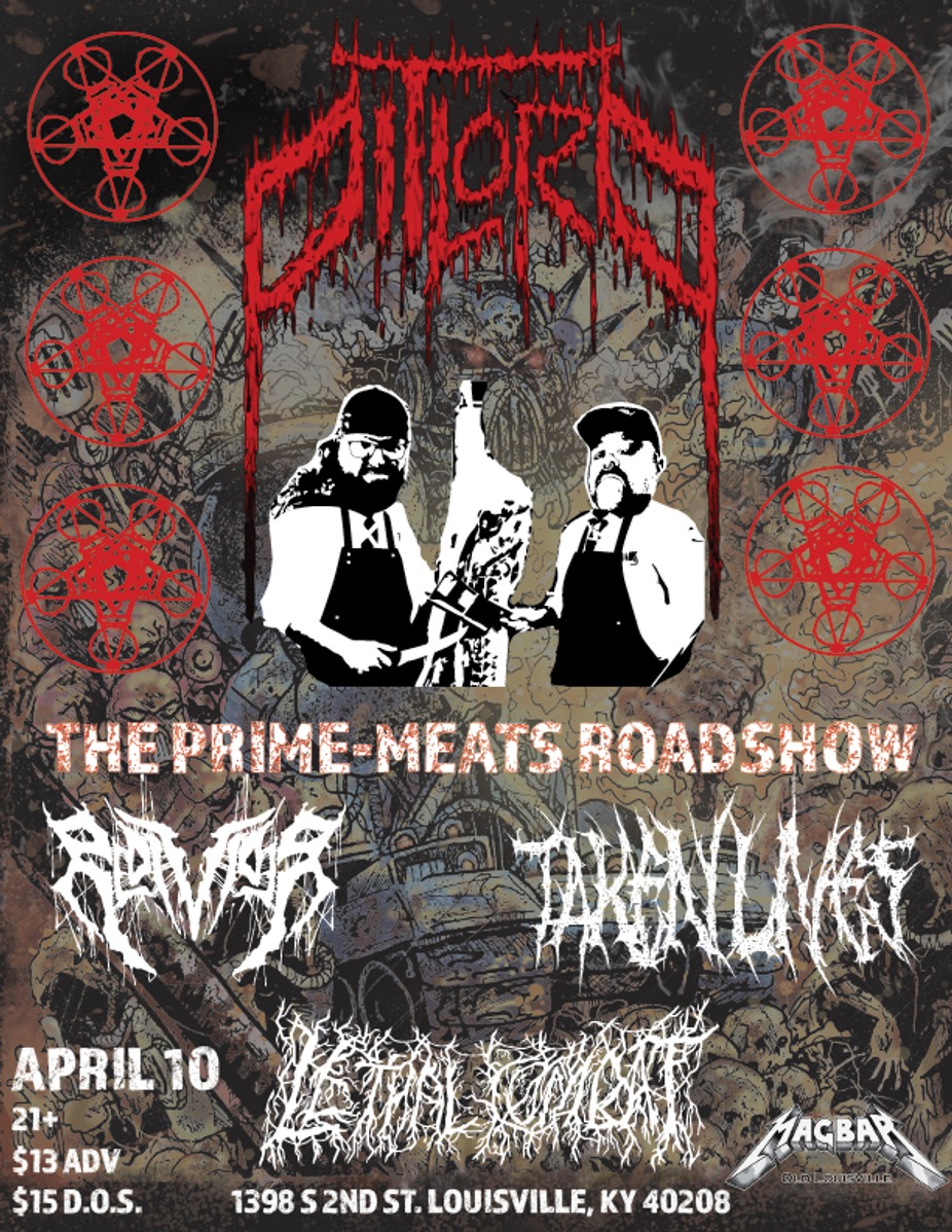 Redivider + Pit Lord + Taken Lives + Cajun Mutation at Mag Bar! event photo