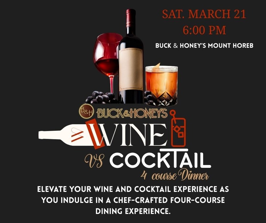 Wine VS Cocktail event photo