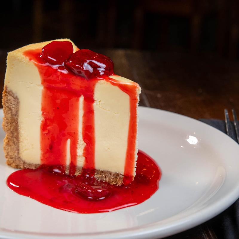 NY Cheese Cake w/ Fruit topping photo