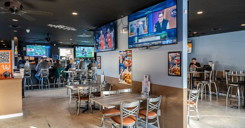 Interior, seating space