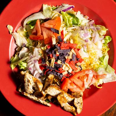 Grilled chicken salad