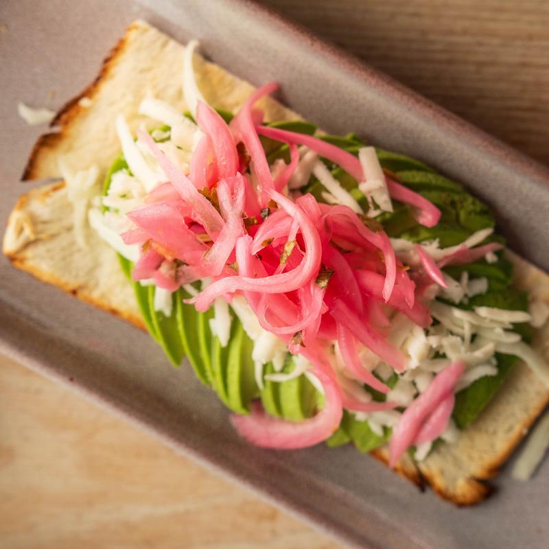 Tostada de Aguacate photo