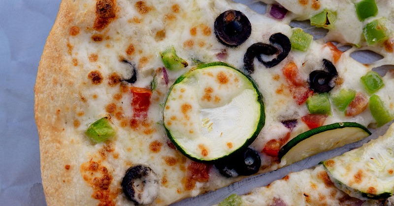Veggie White pizza - also available for catering!